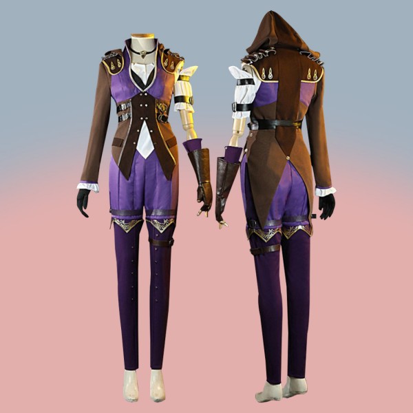 Caitlyn Suit Arcane Wars of Two Cities Cosplay Costumes