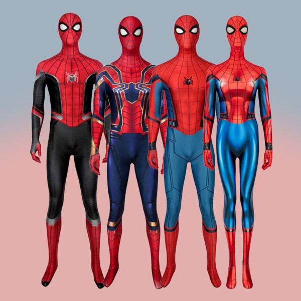 Spiderman Cosplay Costumes Spider-Man Far From Home Suit Classic Edition