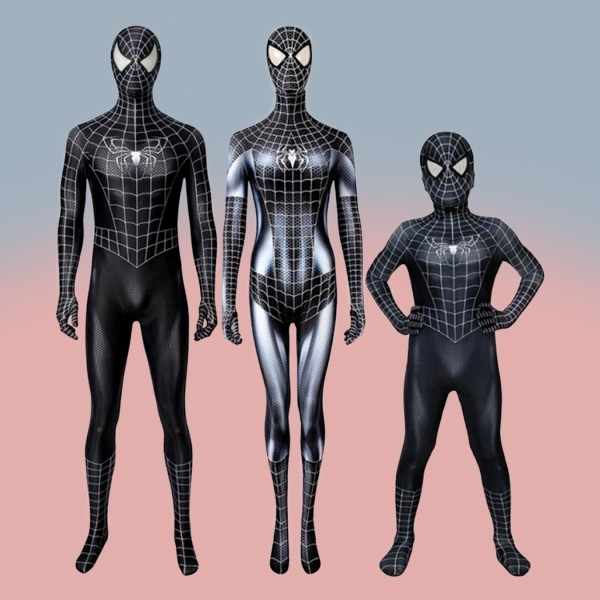 Spiderman Cosplay Costumes Spider-Man 3 Venom Suit