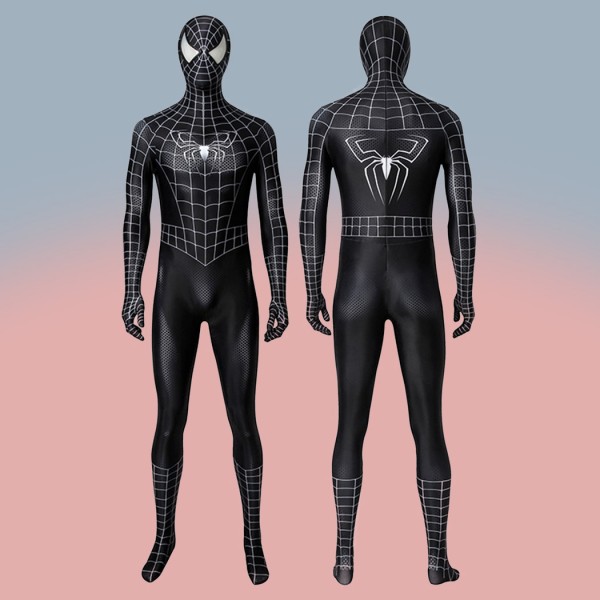 Spider-Man 3 Eddie Brock Costumes Venom Cosplay Suit